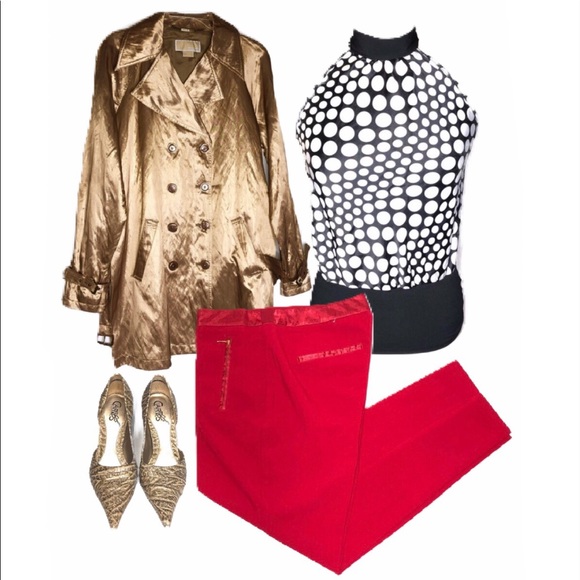 CHICOS TUXEDO ANKLE PANTS - Picture 8 of 8